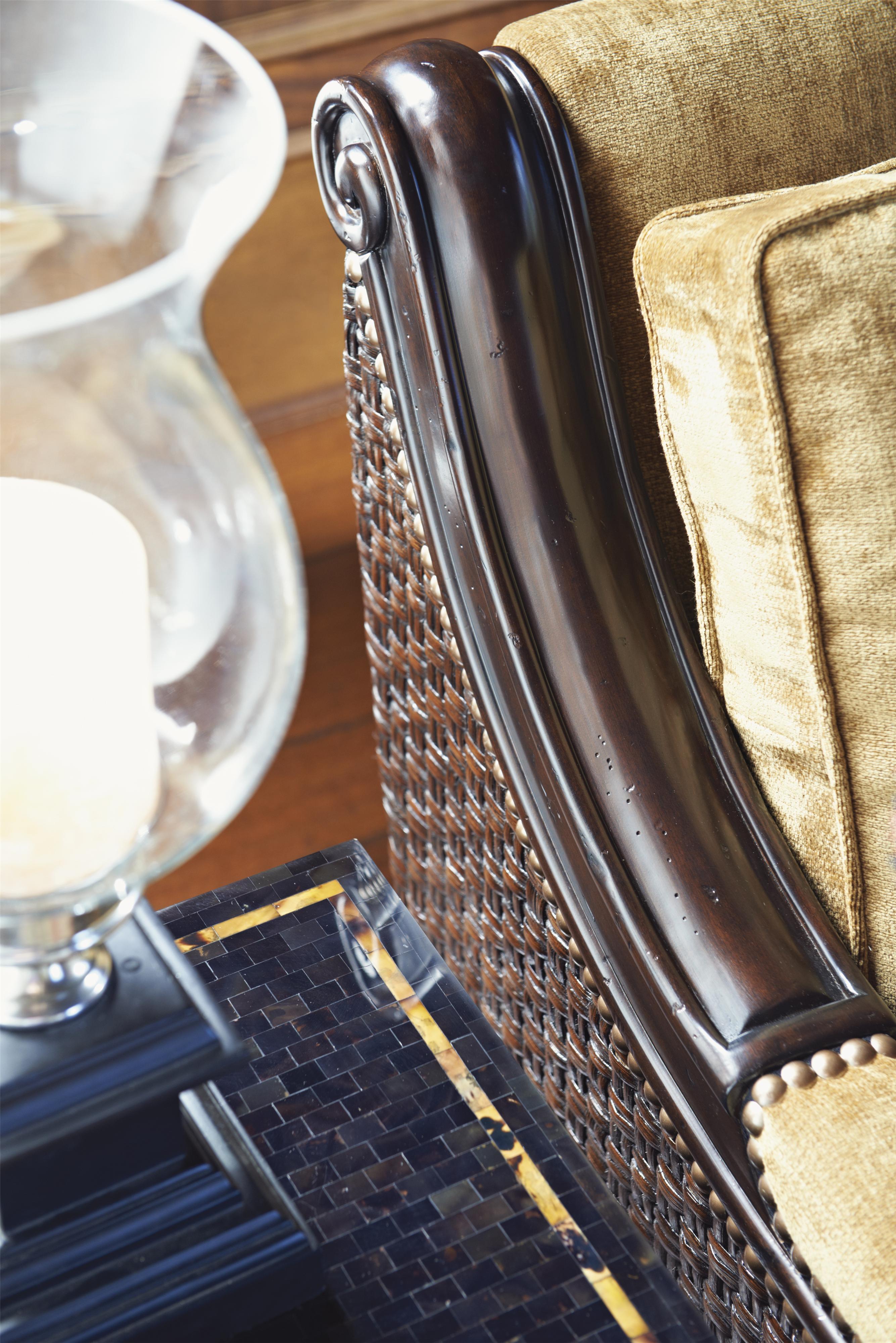 Tommy Bahama Home Island Traditions Westbury Sectional Sofa with Woven